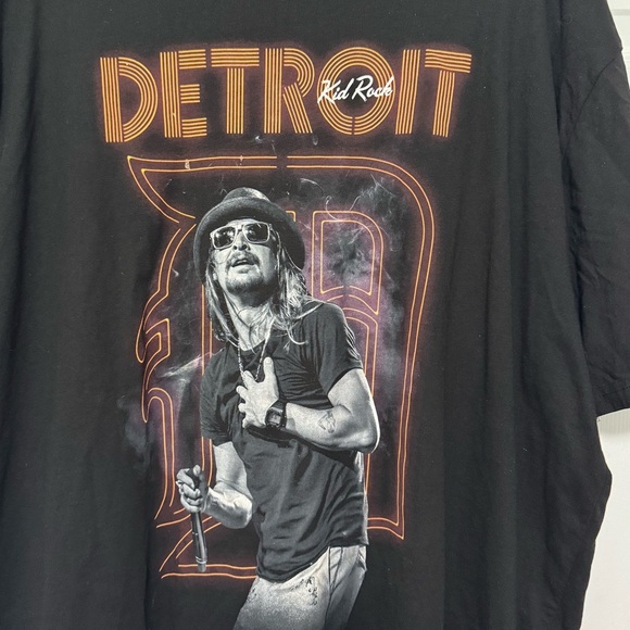 Kid Rock Inaugural Show Little Caesars Arena 2017 Black Graphic Tee 3XL - Picture 2 of 5